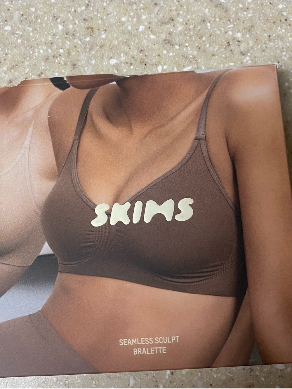 SKIMS Sculpt Bralette in Bronze